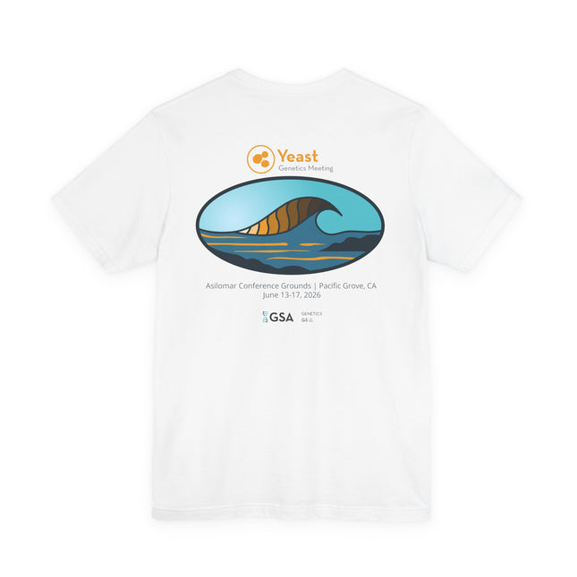 Yeast Genetics Meeting T-Shirt Wave