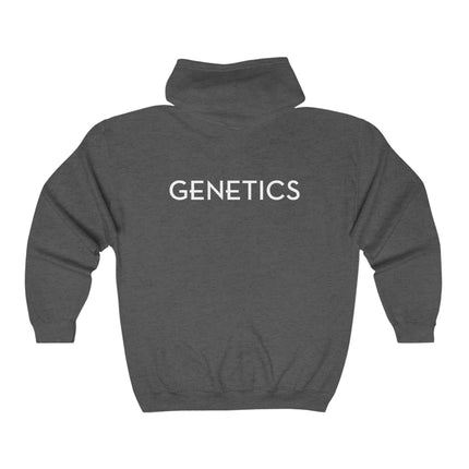 GENETICS Unisex Heavy Blend™ Full Zip Hooded Sweatshirt