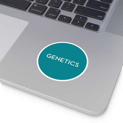 GENETICS Round Stickers