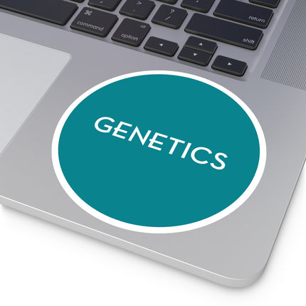 GENETICS Round Stickers