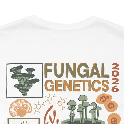 Fungal 2026 Meeting T-shirt Design on the Back