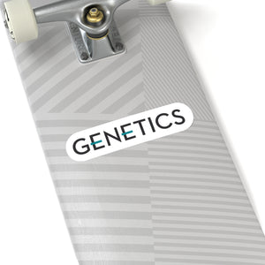 GENETICS Logo Stickers